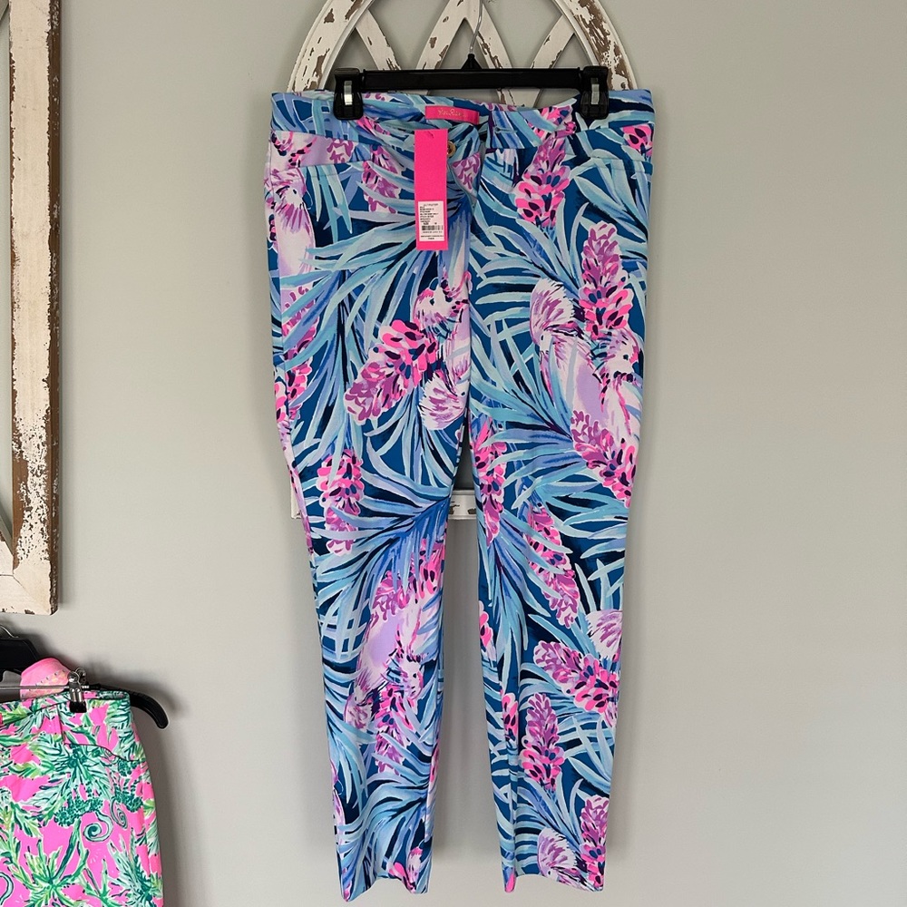 NWT Lilly Pulitzer Kelly knit skinny ankle pants. Size 10.